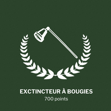 Extincteur à chandelle de cire de soja naturelle SOJA&CO.