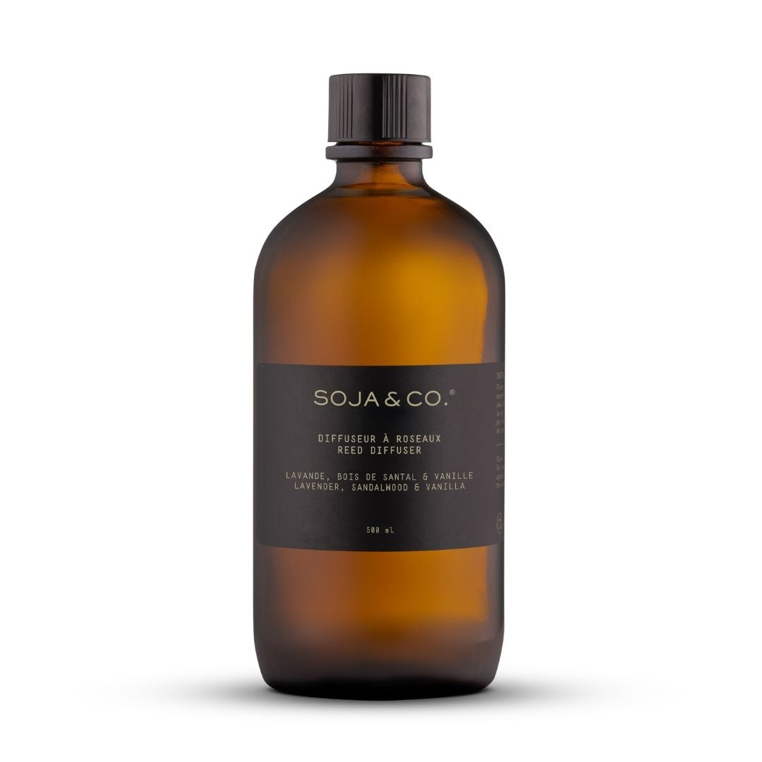 Diffuseur à roseaux | Lavande, Bois de santal & Vanille - SOJA&CO. ™