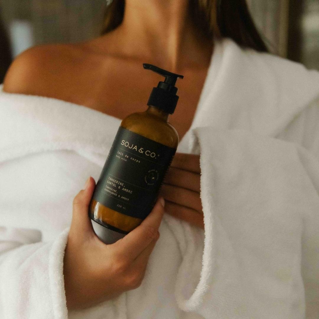 Lait de corps | Tangerine, Santal & Ambre - SOJA&CO. ™