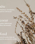 parfum de lavande, bois de santal et vanille SOJA&CO.