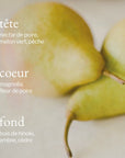 parfum de poire et hinoki SOJA&CO.