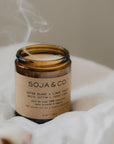 Candle | White Cotton + Fresh Linen
