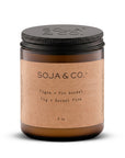 bougie 8 oz figue + pin boréal SOJA&CO.