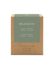 Boite bougie 8 oz Matcha & Épices - SOJA&CO.