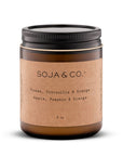 Bougie 8 oz Pomme, Citrouille & Orange - SOJA&CO.