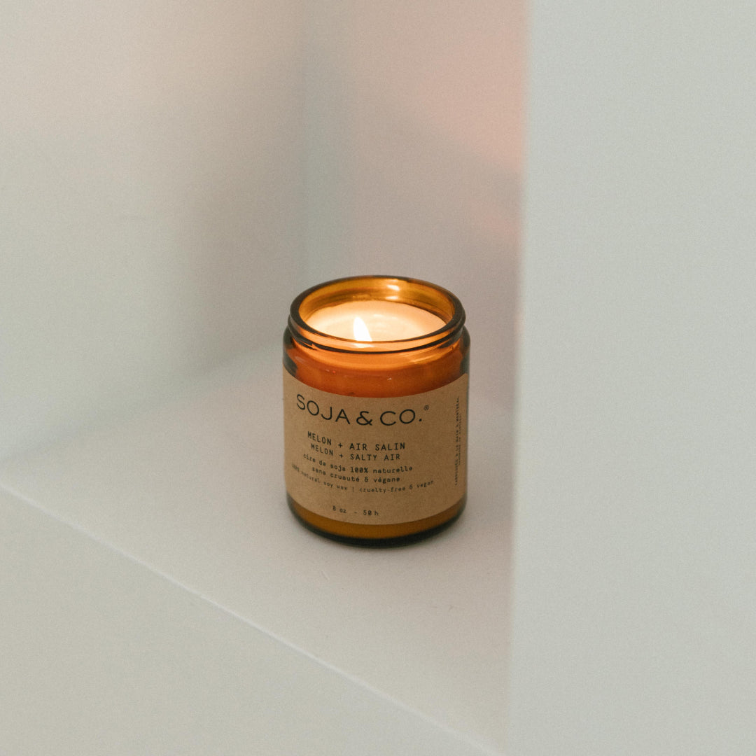 Bougie | Melon + Air salin - SOJA&CO. ™
