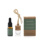 Kit de départ - Diffuseur portatif Écorce de pin + Cèdre - SOJA&CO.