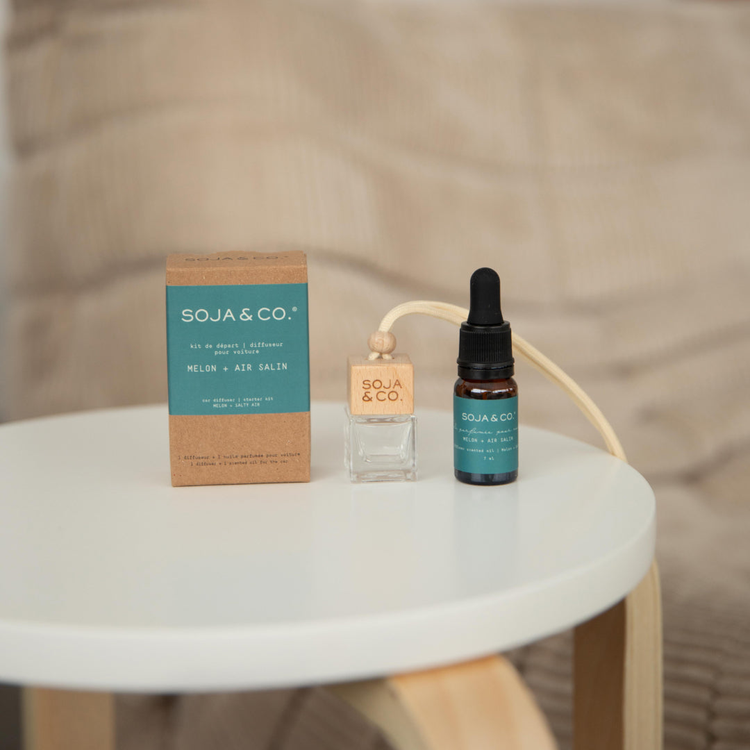Diffuseur pour voiture | Melon + Air salin - SOJA&CO. ™