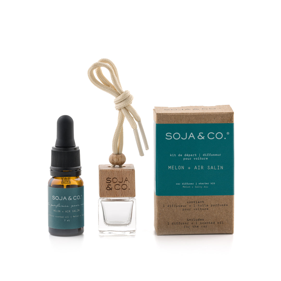 Diffuseur pour voiture | Melon + Air salin - SOJA&CO. ™
