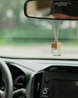 Diffuseur pour voiture SOJA&CO., contenant ambré réutilisable