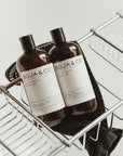 Gel douche naturel SOJA&CO. écorce de pin et cèdre, contenant ambré réutilisable