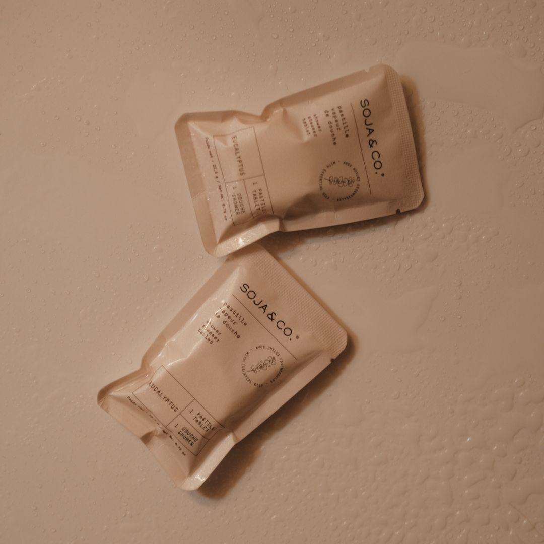 Shower Steamer Tablet (single pouch) | Eucalyptus
