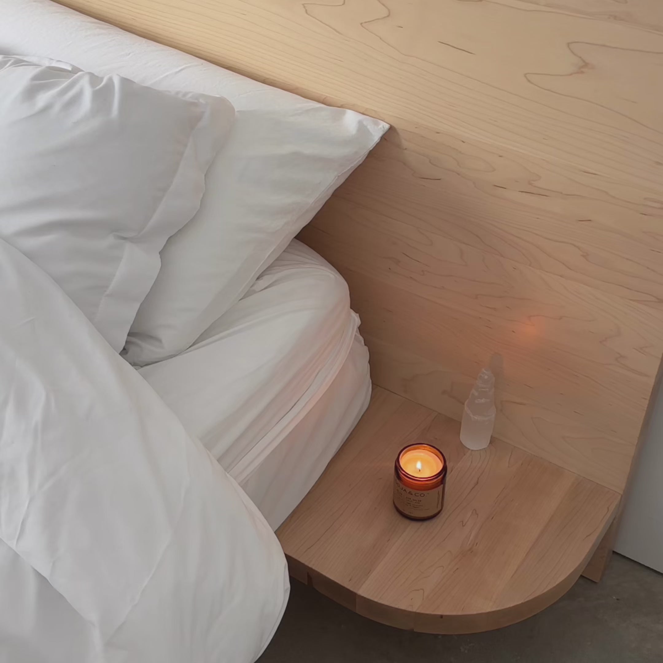 Chandelle SOJA&CO., pot ambré réutilisable
