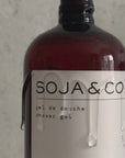 Gel douche SOJA&CO., pot ambré réutilisable