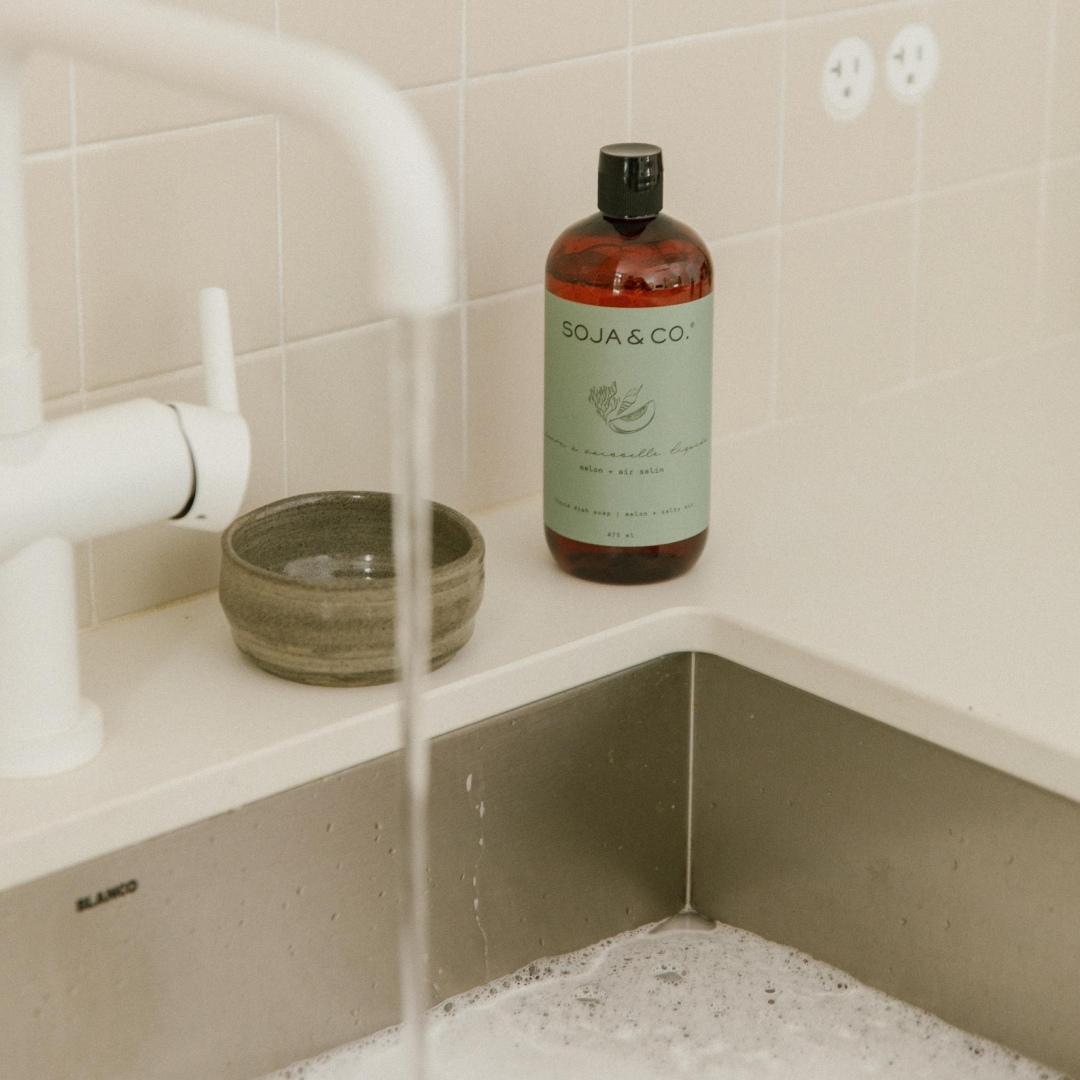 Savon à vaisselle liquide | Melon + Air salin - SOJA&CO. ™
