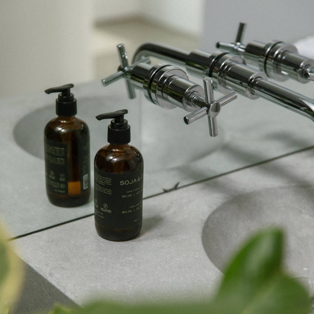 Savon à mains liquide | Melon + Air salin - SOJA&CO. ™