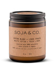 Bougie | Coton blanc + Linge frais - SOJA&CO. ™