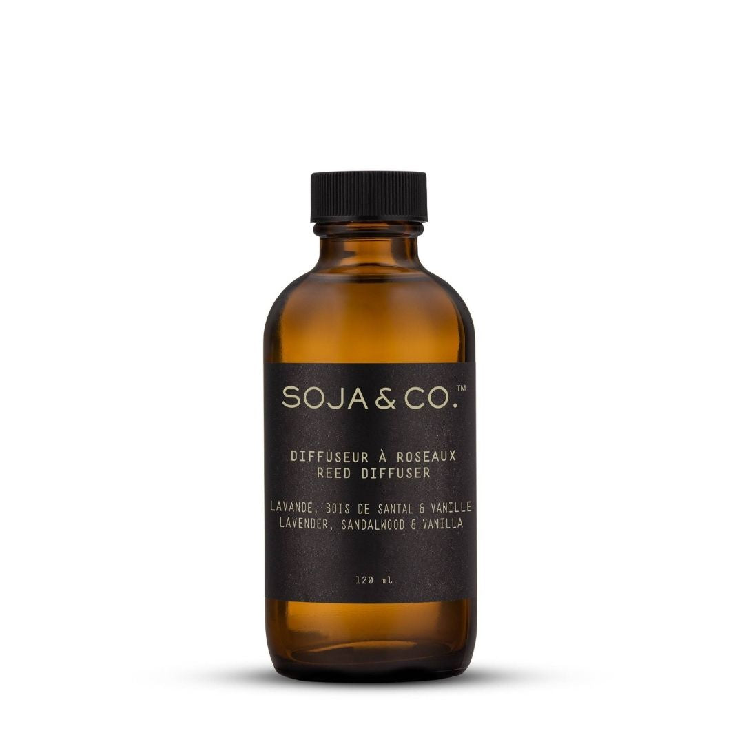 Diffuseur à roseaux | Lavande, Bois de santal & Vanille - SOJA&CO. ™
