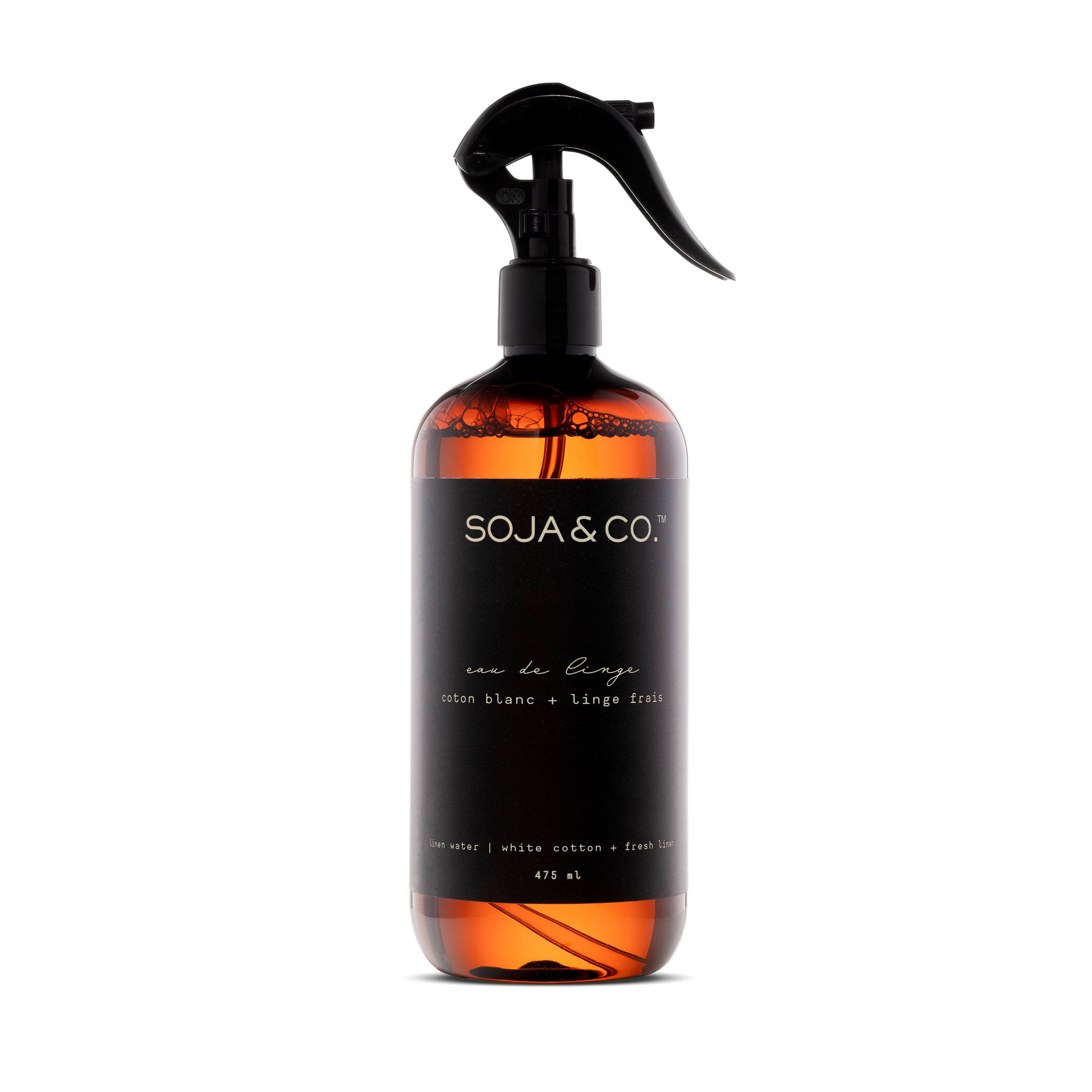 Eau de linge | Coton blanc + Linge frais - SOJA&CO. ™