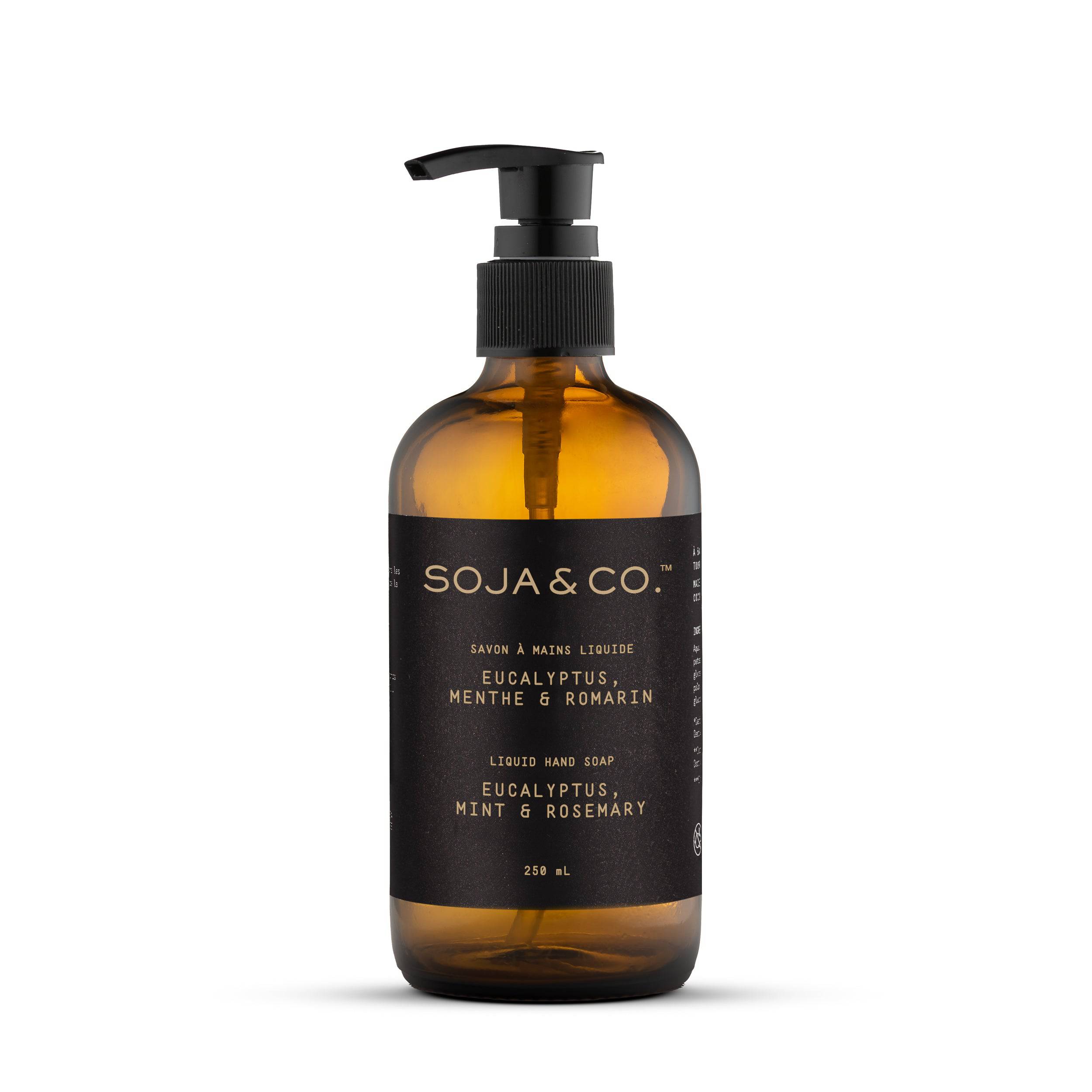 Savon à mains liquide | Eucalyptus, Menthe & Romarin - SOJA&CO. ™