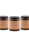 Trio bougies | Collection automne