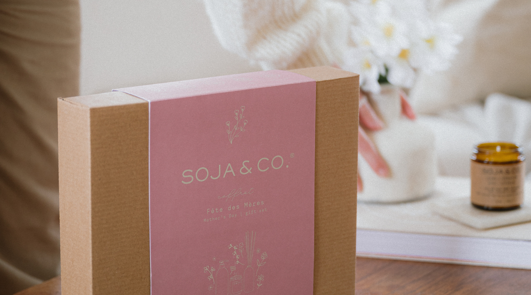 Fête des Mères : des cadeaux SOJA&CO. pour offrir douceur et bien-être à toutes les mamans