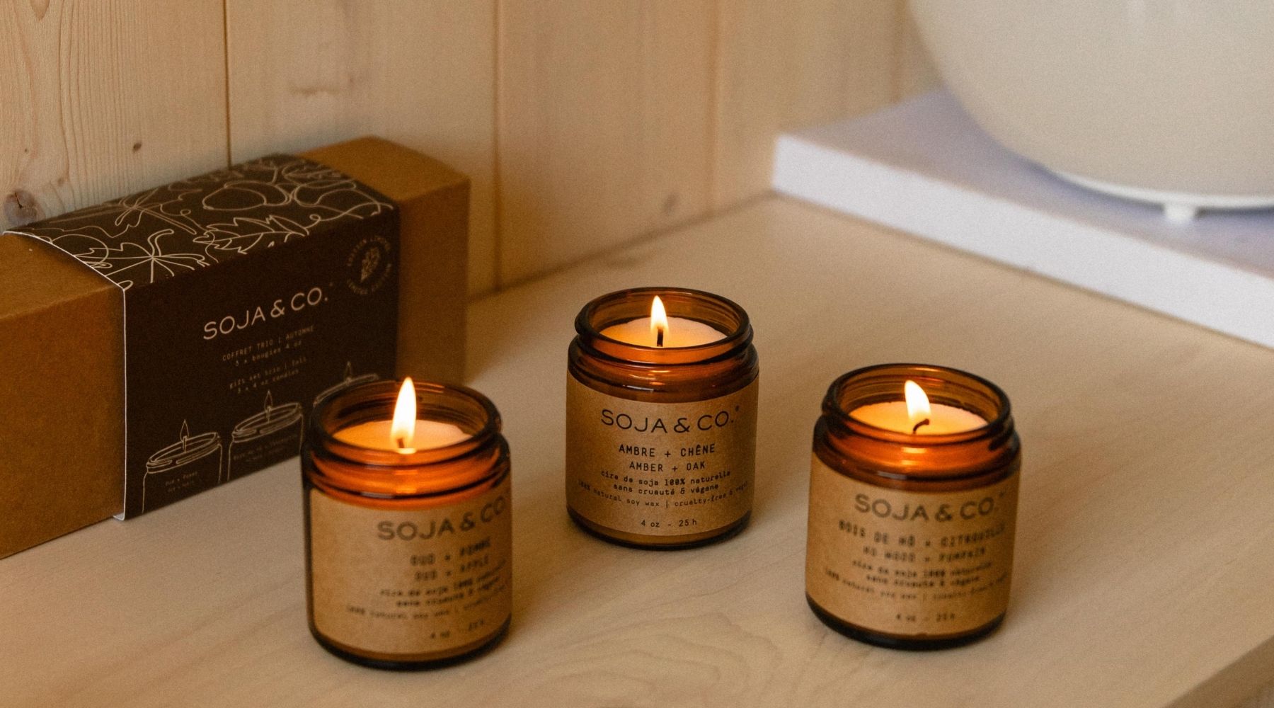 3 nouvelles fragrances boisées pour un automne cozy à la maison