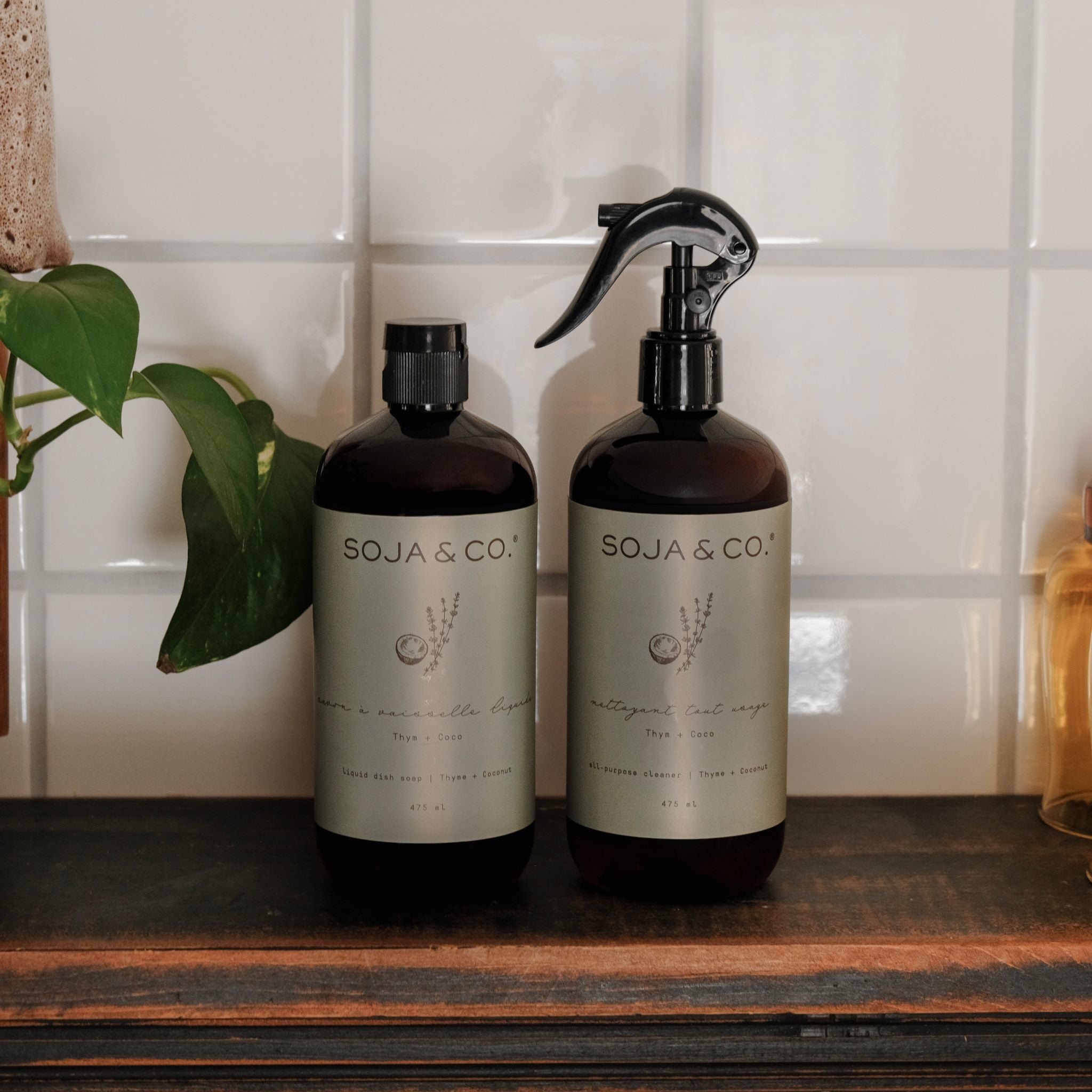 collection produits ménagers SOJA&CO.