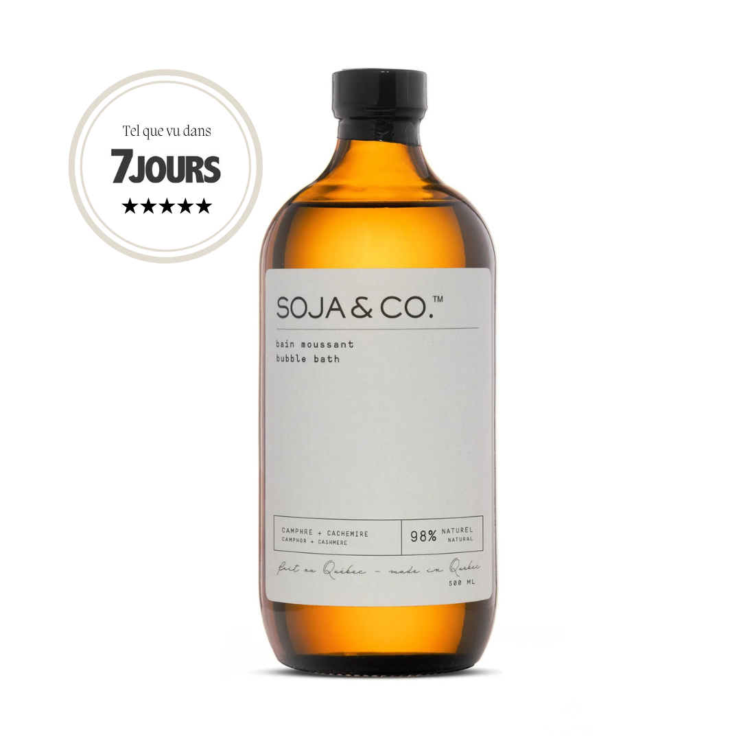 Bain moussant | Camphre + Cachemire - SOJA&CO. ™