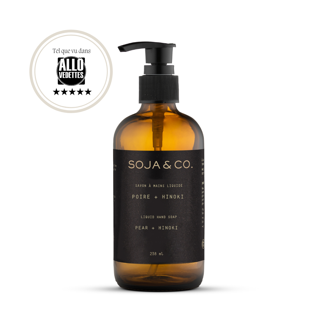 Savon à mains liquide | Poire + Hinoki - SOJA&CO. ™