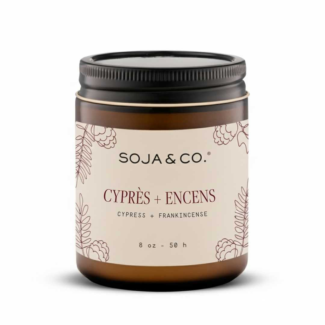 Bougie | Cyprès + Encens - SOJA&CO.®