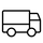 Truck thin icon