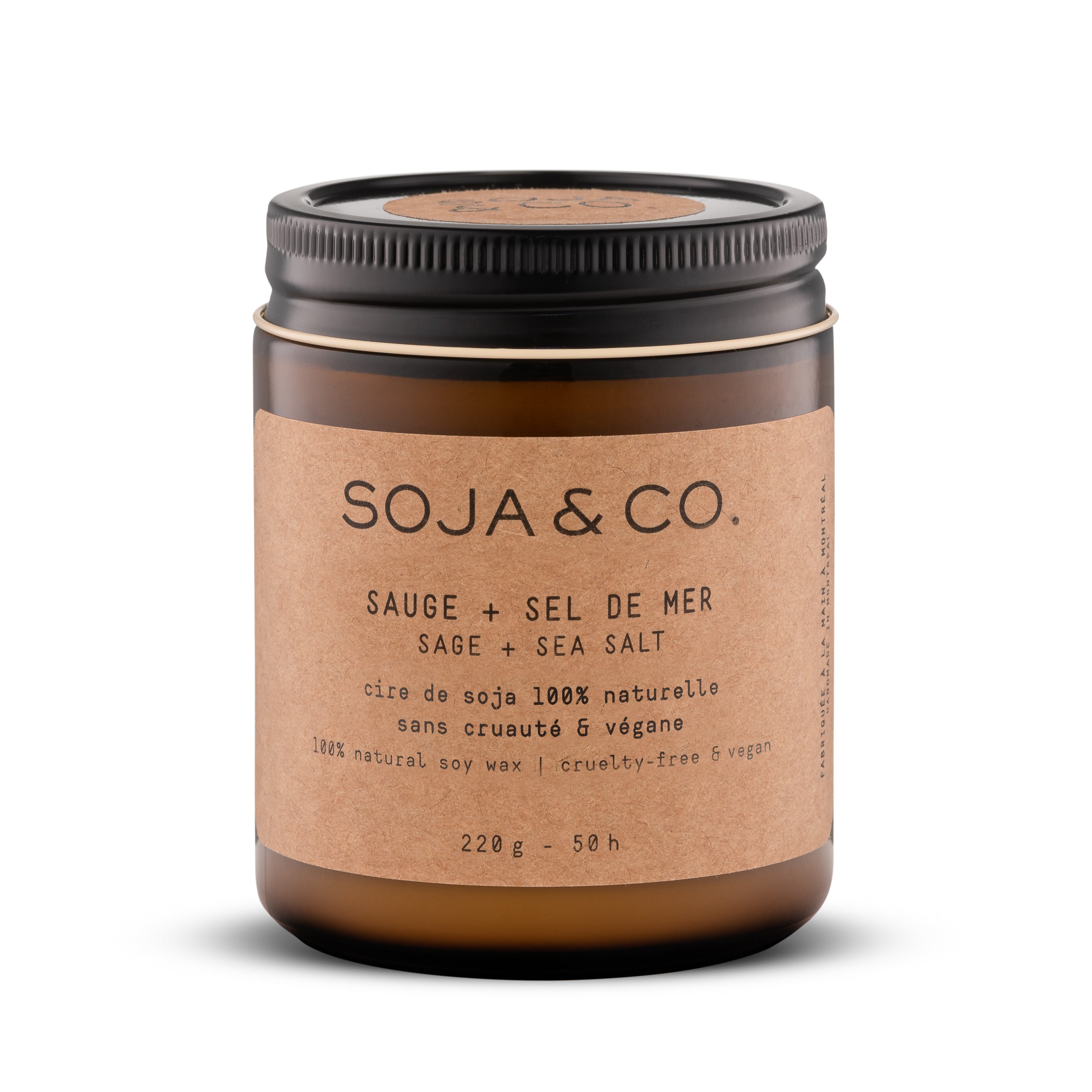Démo bougie | Sauge + Sel de mer - SOJA&CO. ™