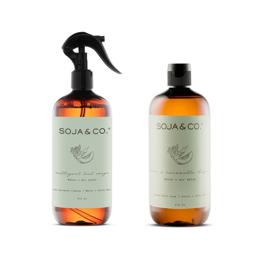 Duo ménage | Melon + Air salin - SOJA&CO. ™