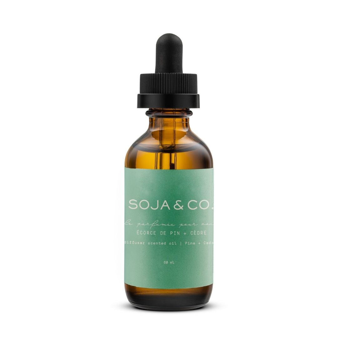 Diffuseur pour voiture | Écorce de pin + Cèdre - SOJA&amp;CO. ™