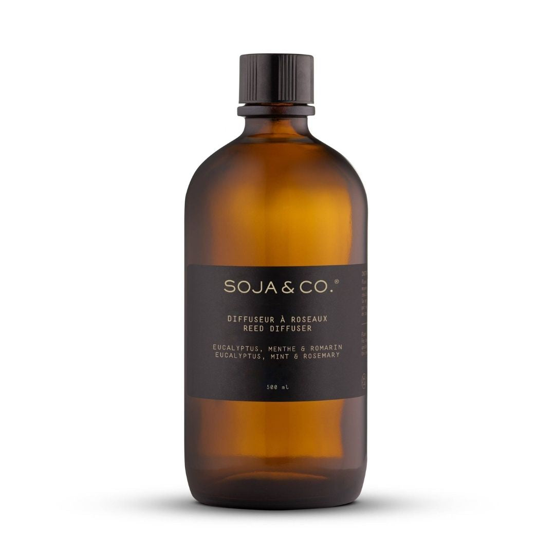 Diffuseur à roseaux | Eucalyptus, Menthe & Romarin | SOJA&CO.