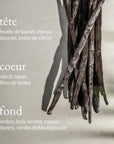 Reed diffuser | Tonka Bean, Woody Amber & Vanilla