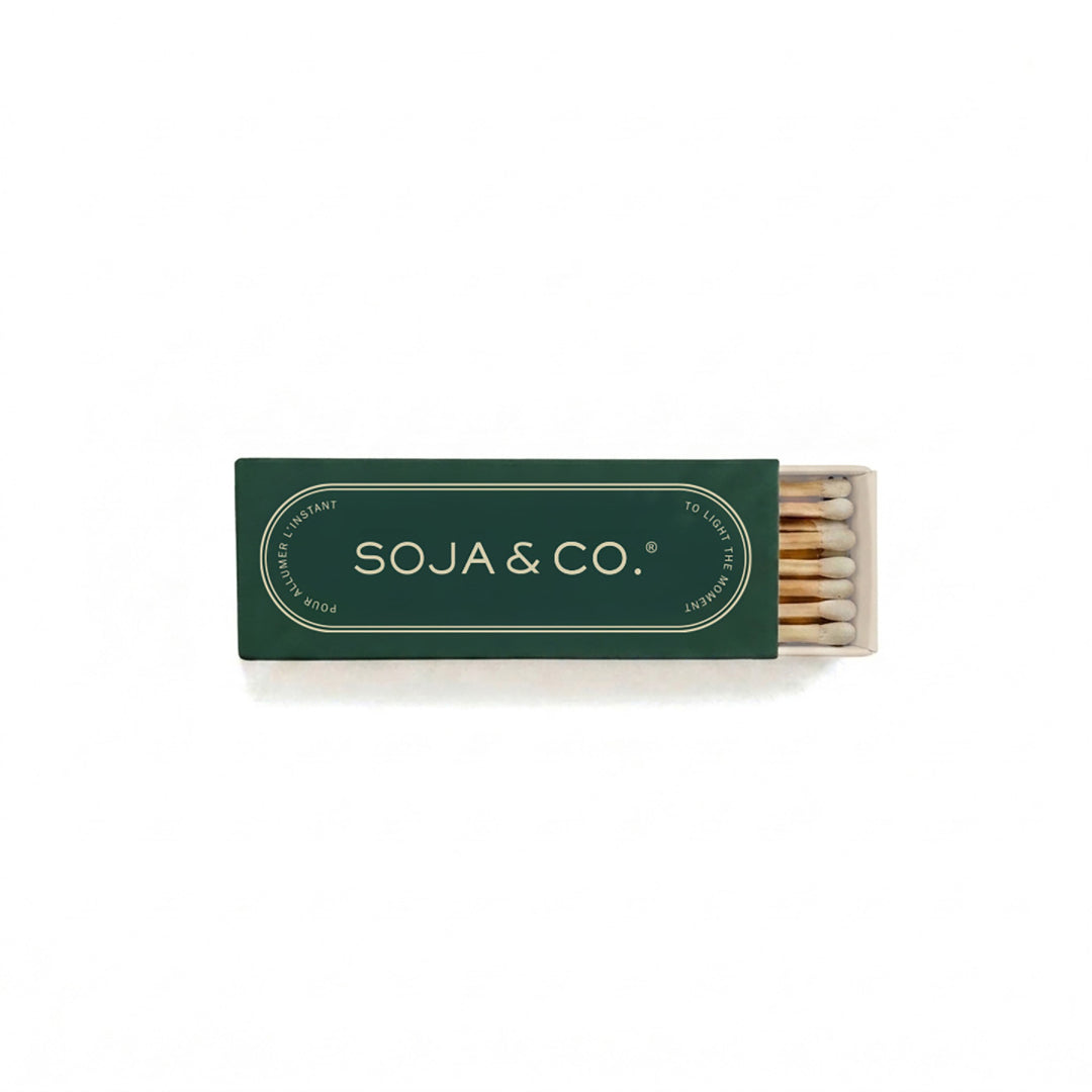 boîte d'allumettes SOJA&amp;CO., collection hiver 2026