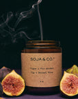 Bougie | Figue + Pin boréal - SOJA&CO.