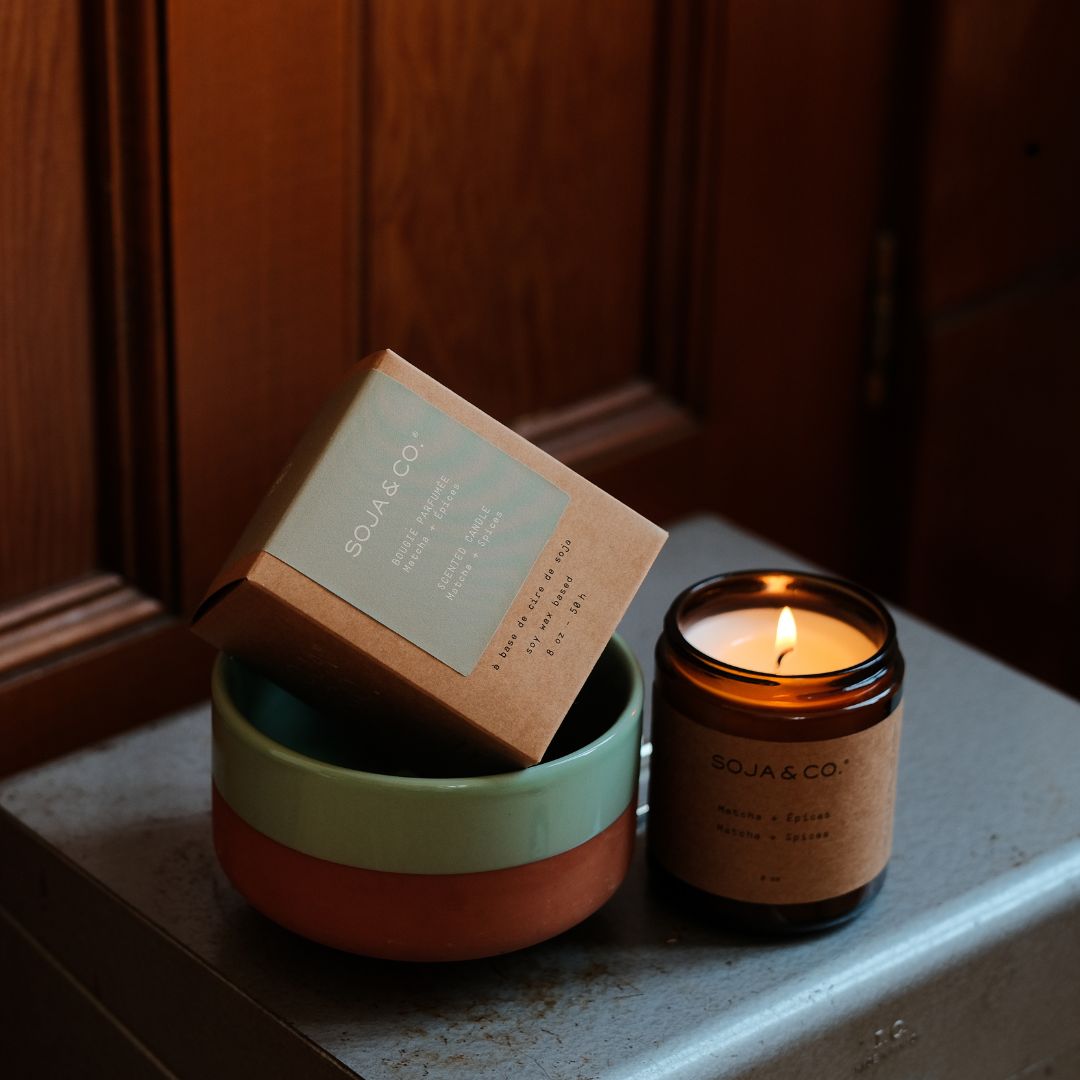 Bougie | Matcha + Épices
