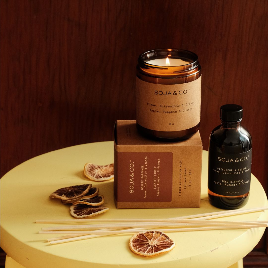 Candle | Apple, Pumpkin &amp; Orange