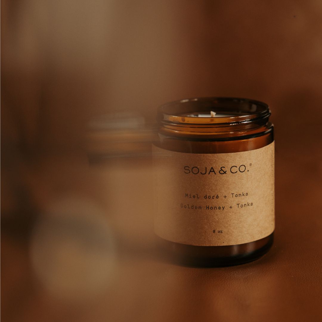 Bougie | Miel doré + Tonka