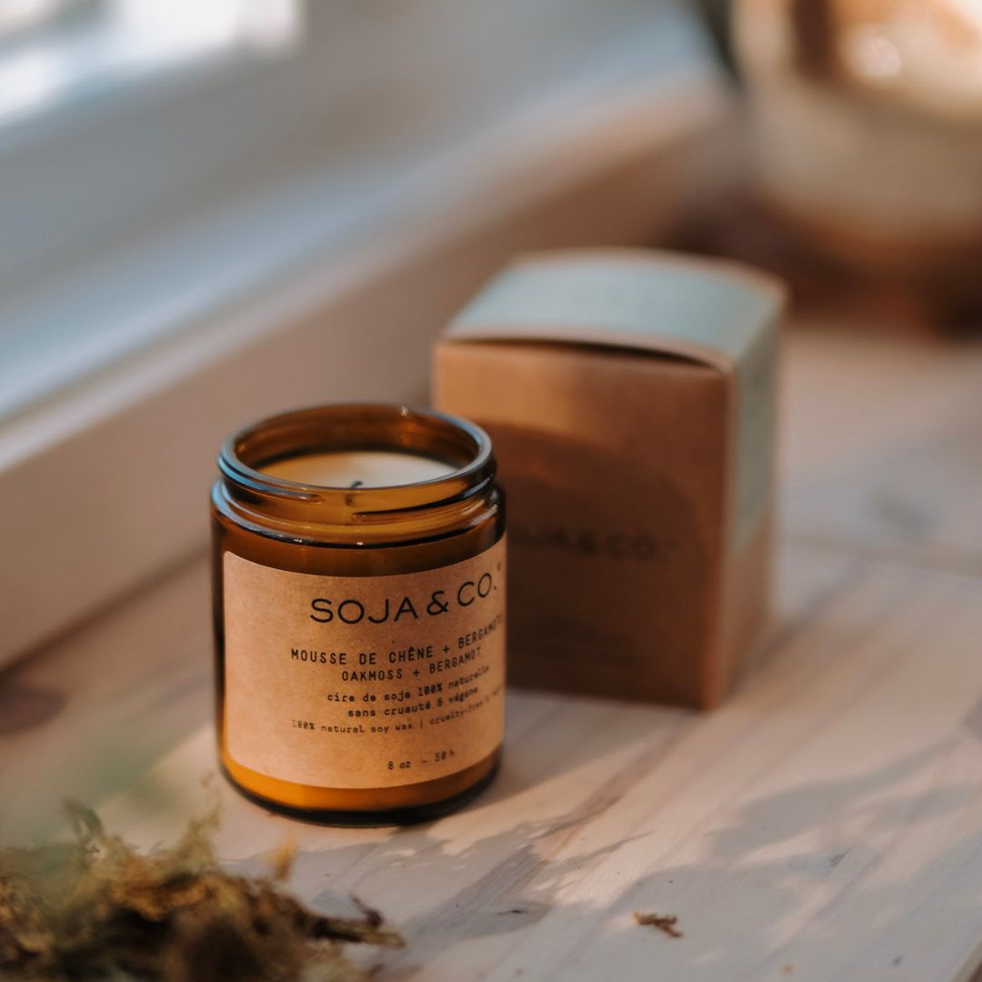 Bougie | Mousse de chêne + Bergamote - SOJA&CO.®