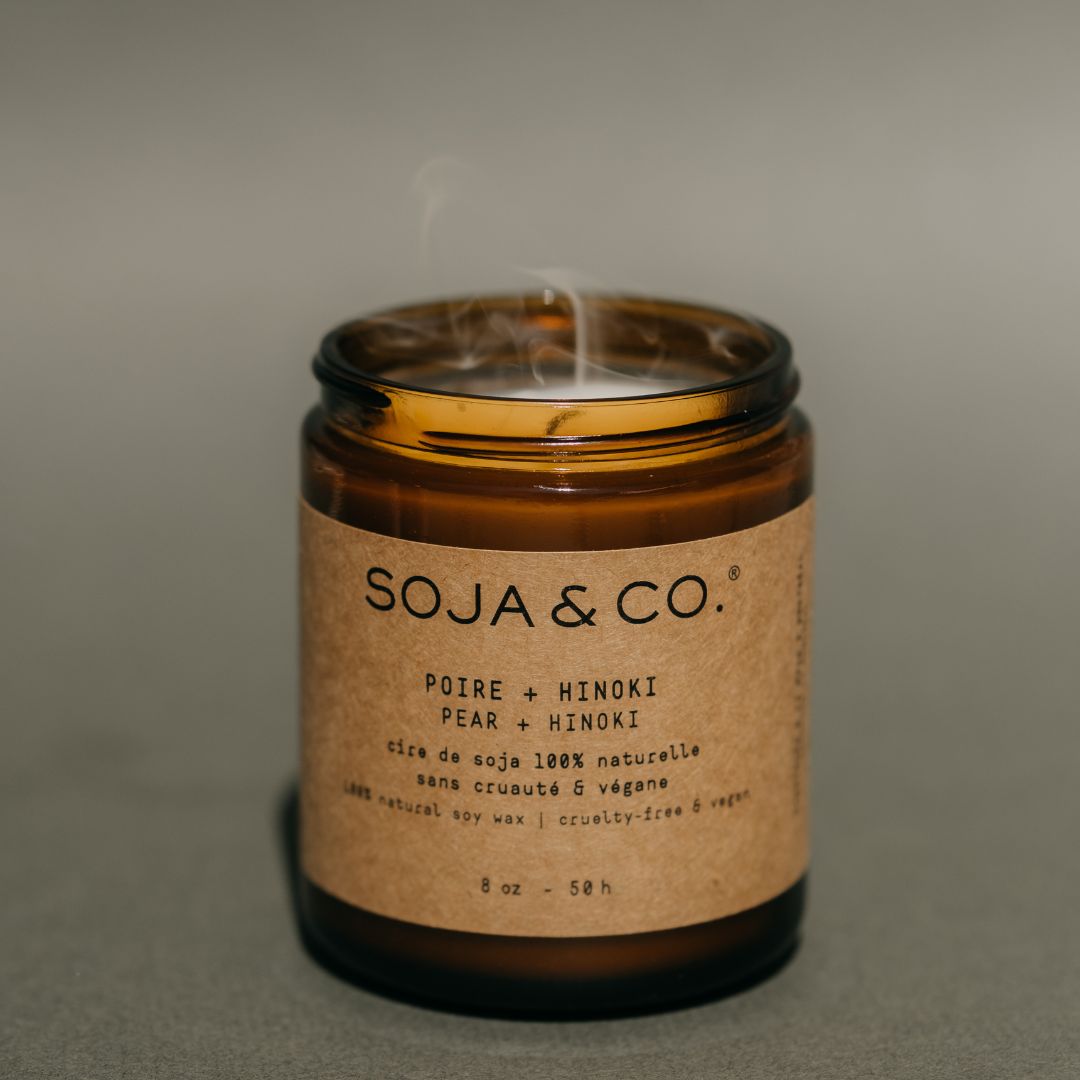 Bougie | Poire + Hinoki - SOJA&CO.®