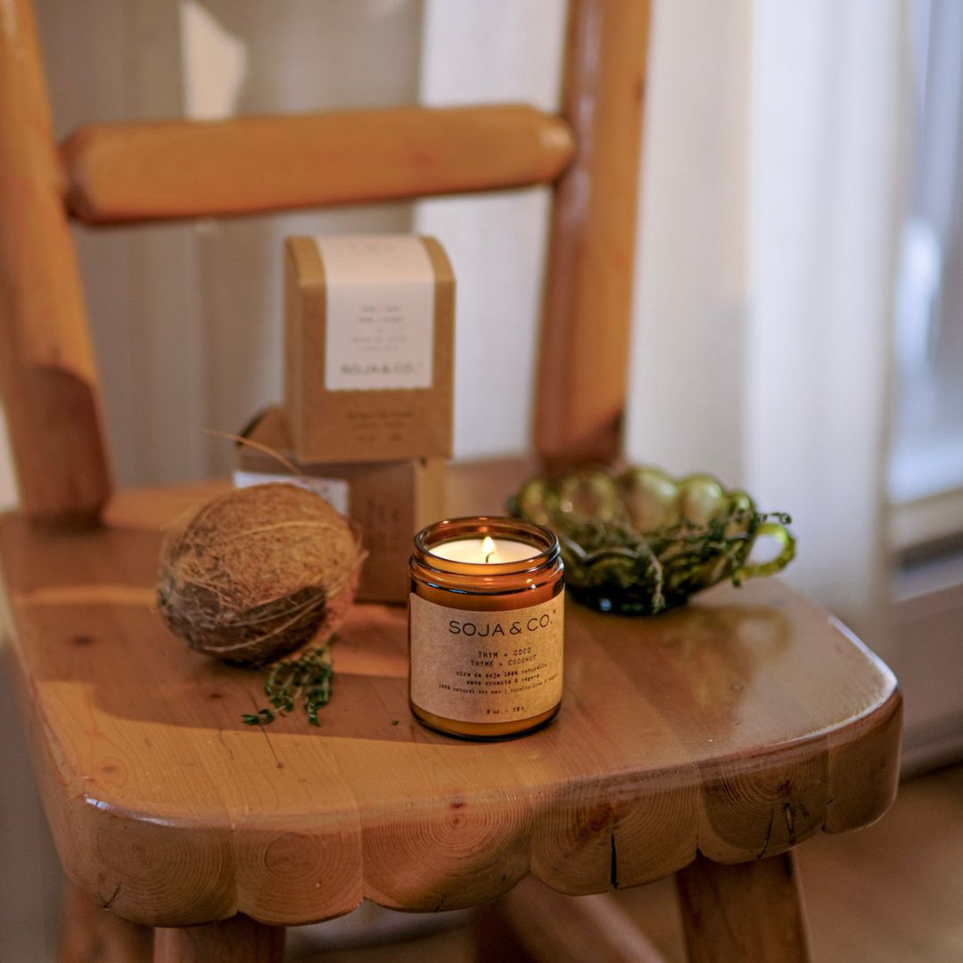 Bougie | Thym + Coco - SOJA&CO.®