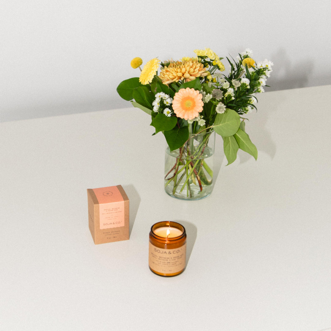 Candle | Basil, Nectarine &amp; Pink Pepper