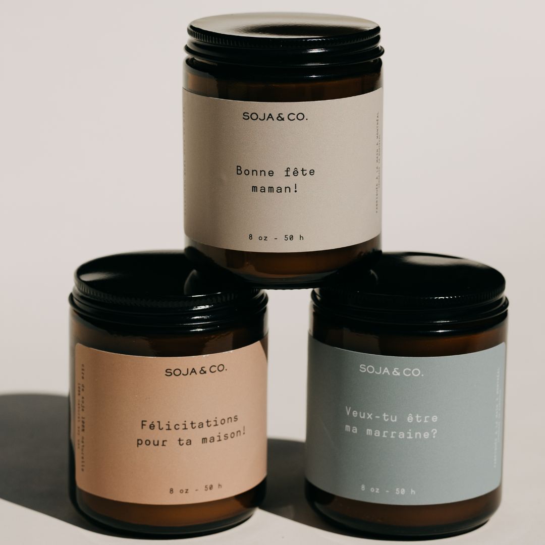 Bougie personnalisée
