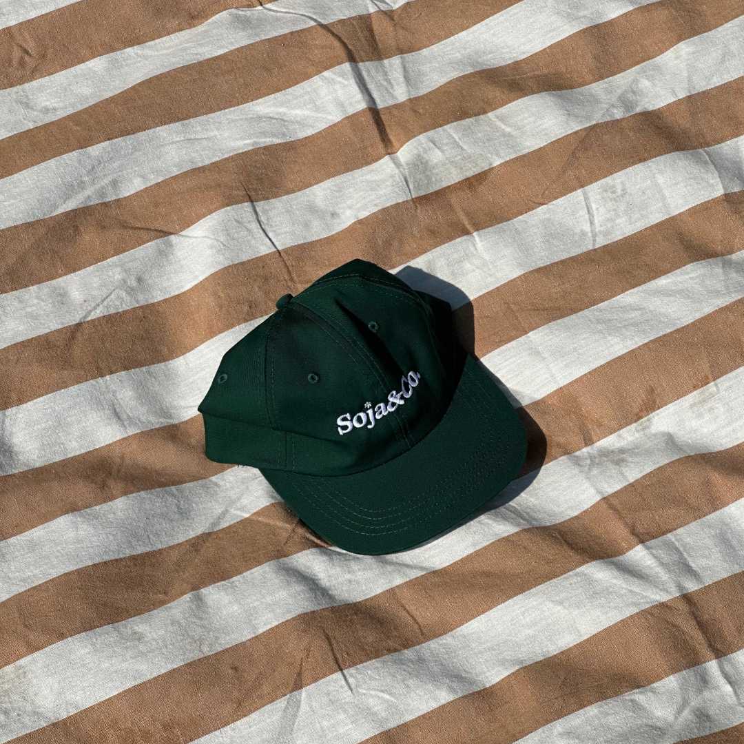 Casquette verte SOJA&amp;CO.