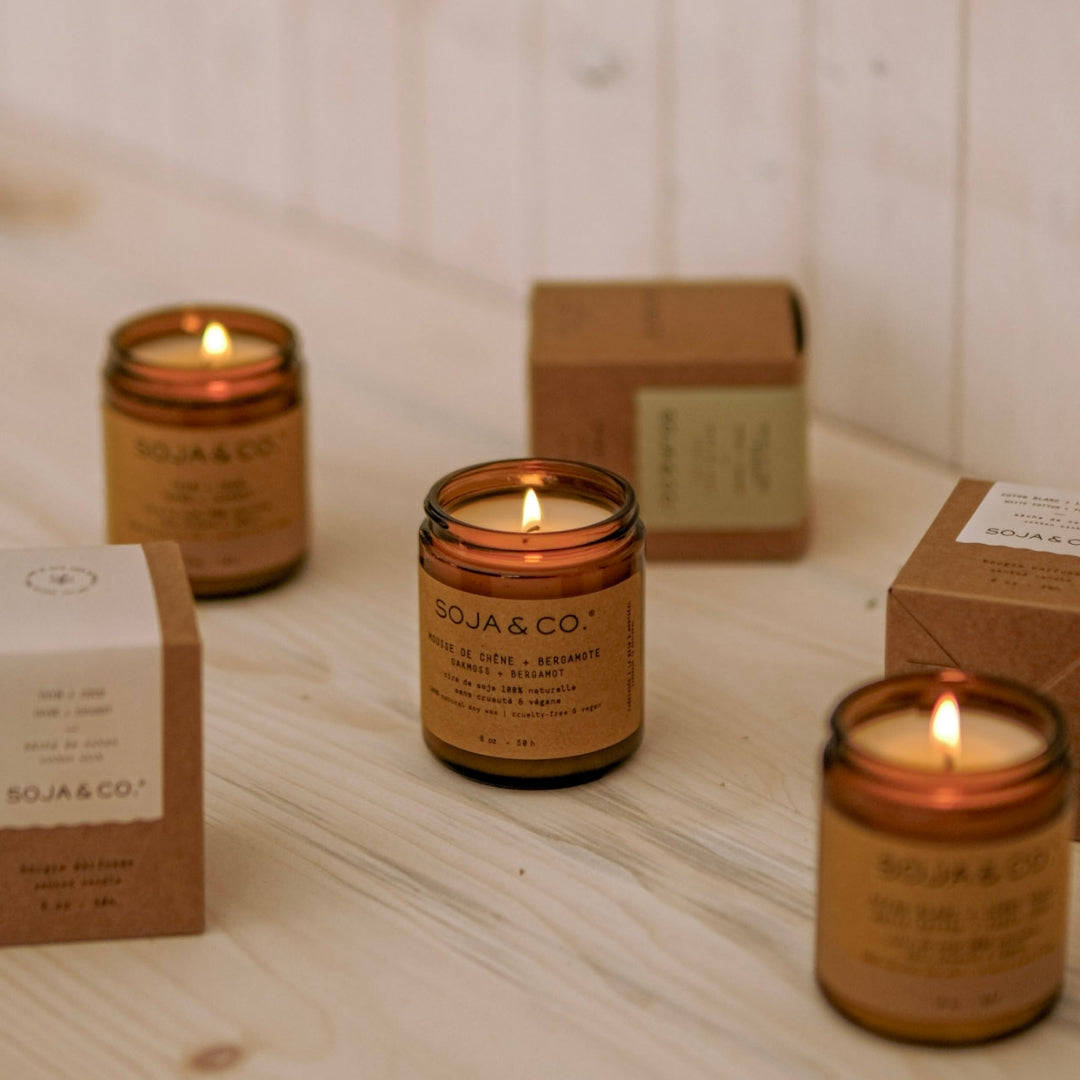 Trio bougies | Collection printemps - SOJA&CO.®