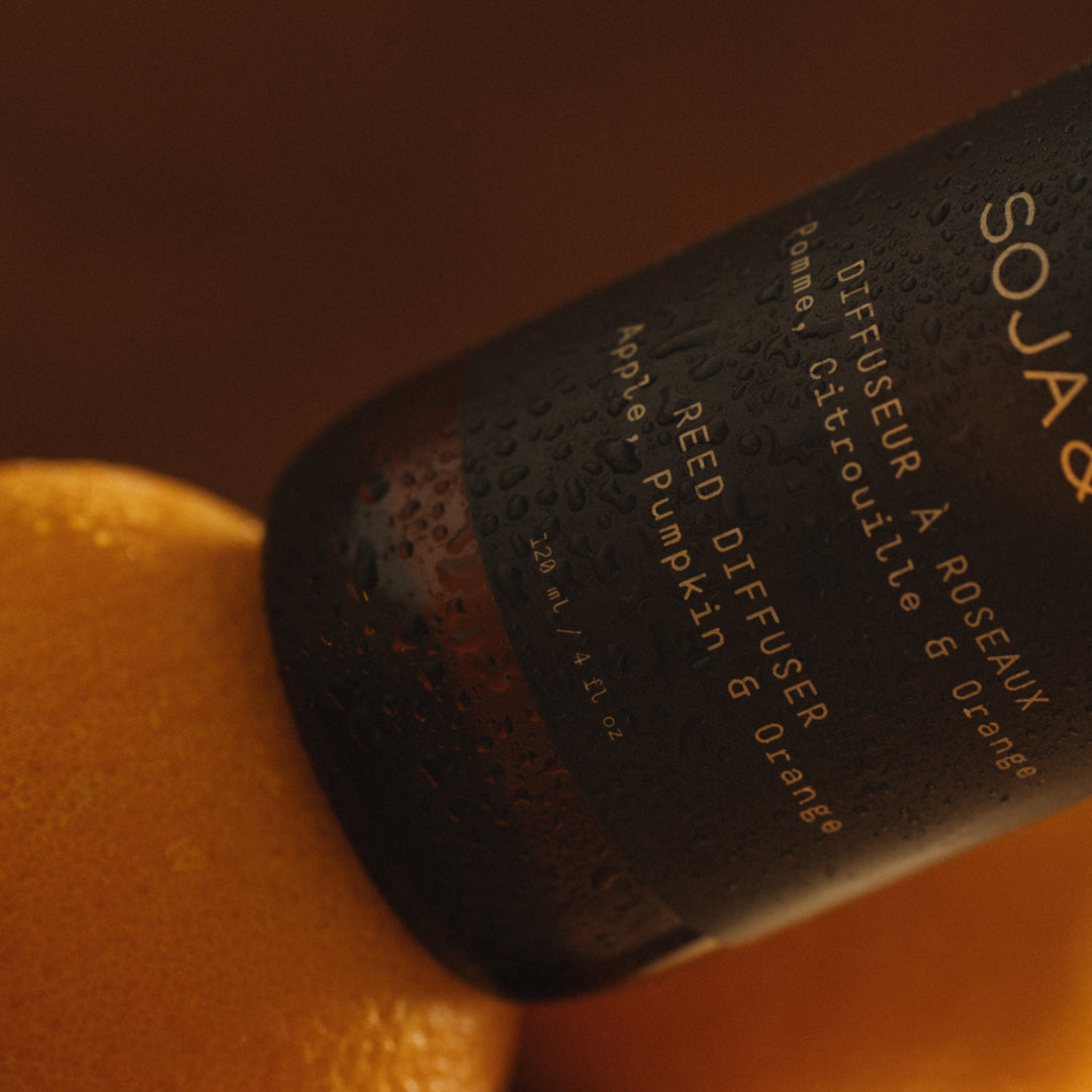 Diffuseur à roseaux 120 ml - Pomme, Citrouille &amp; Orange - SOJA&amp;CO. Lifestyle 2